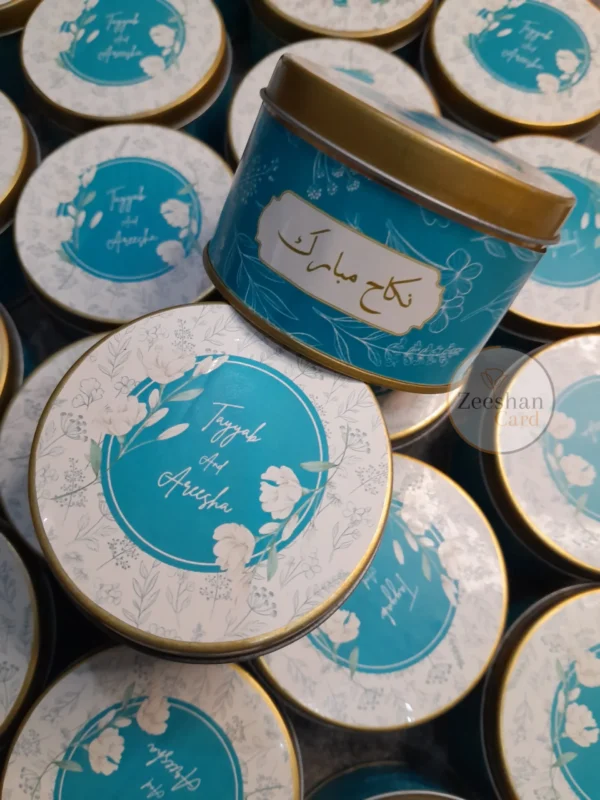 Blue Print Tin Box - Image 3
