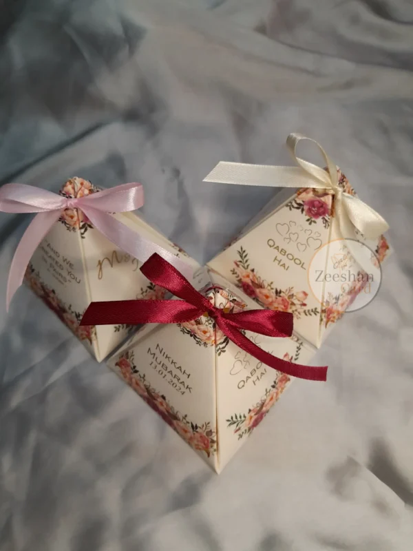 New Floral Design Triangle Box - Image 10