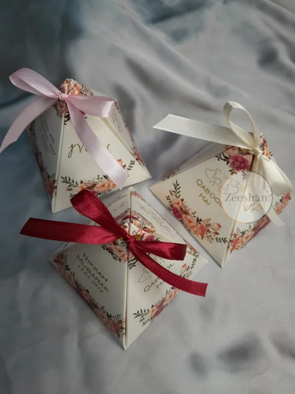 New Floral Design Triangle Box - Image 9