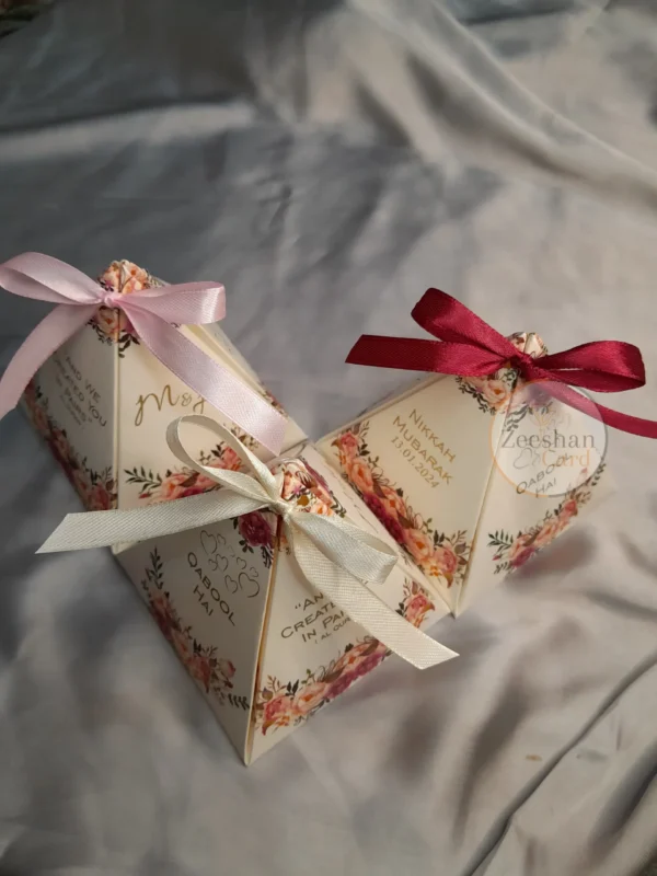 New Floral Design Triangle Box - Image 4
