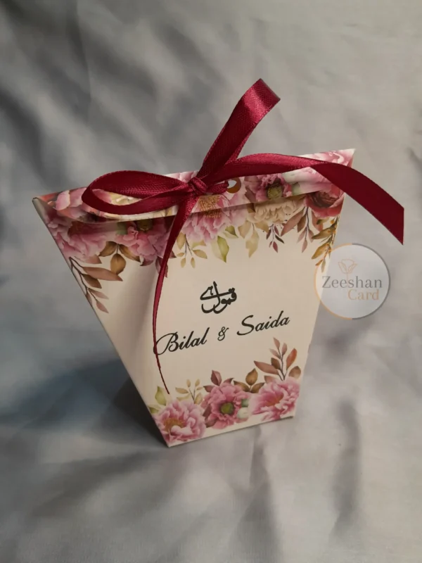 Long Printed Bid Box With Bow - Image 7
