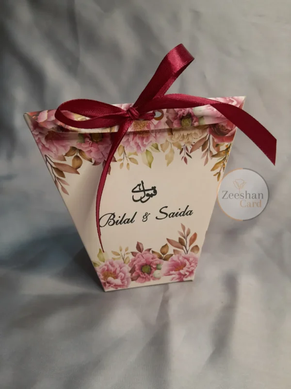 Long Printed Bid Box With Bow - Image 6