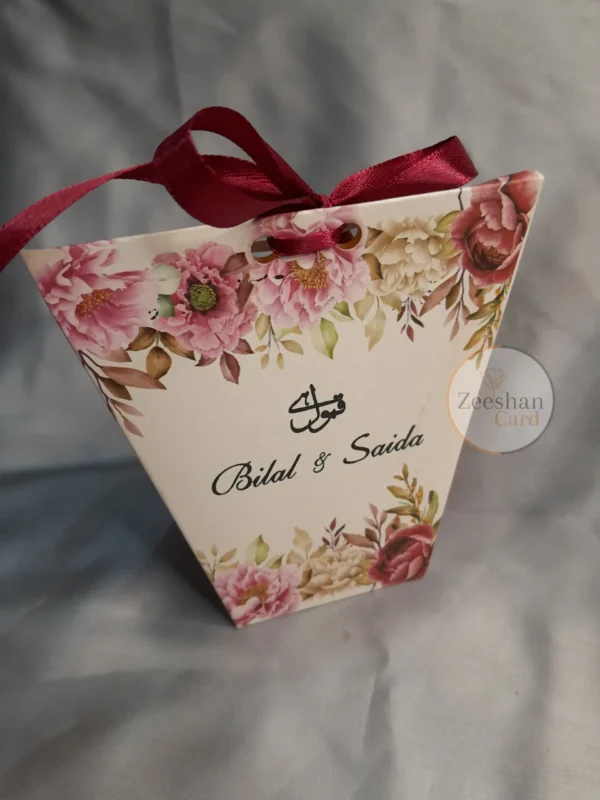 Long Printed Bid Box With Bow - Image 4