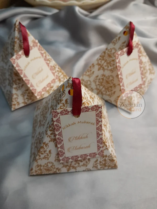 Tag Triangle Box With Jal Print - Image 5