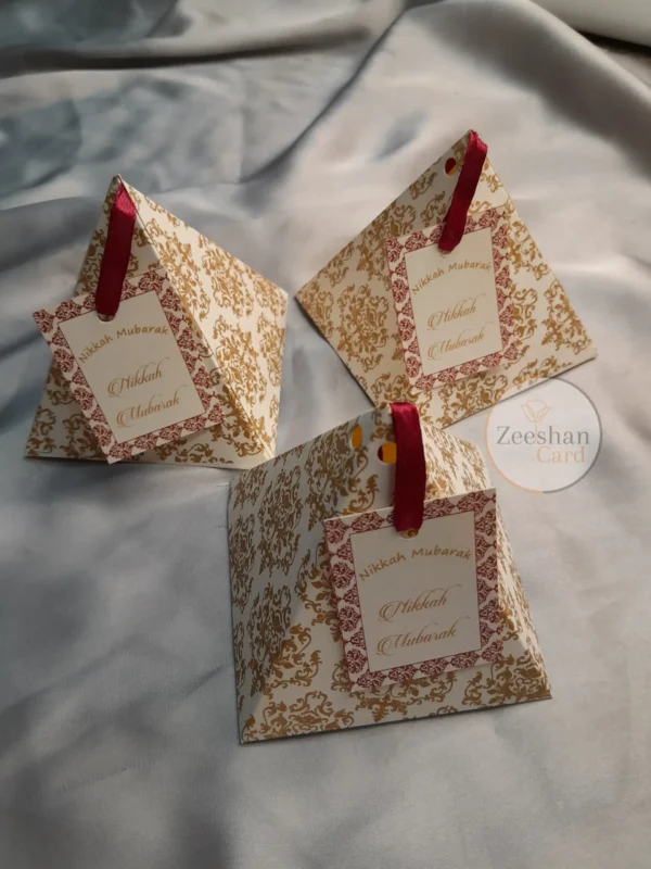 Tag Triangle Box With Jal Print - Image 3