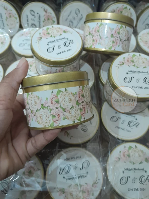 New Flowers Design Tin Box - Image 4