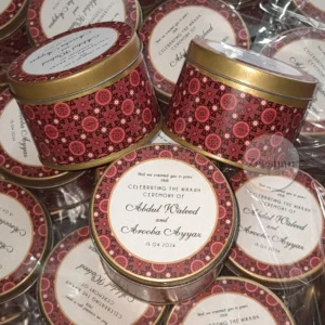 Ajrak Design Tin Box