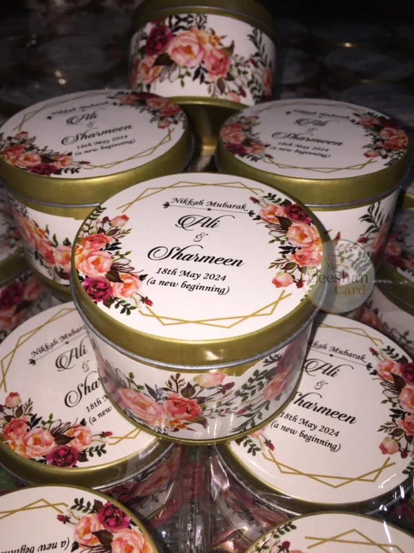 New Floral Design Tin Box - Image 6