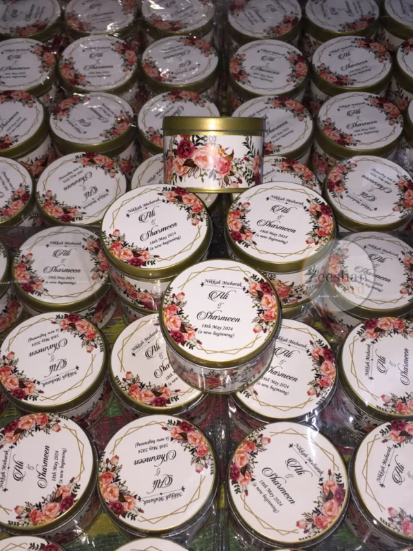 New Floral Design Tin Box - Image 3