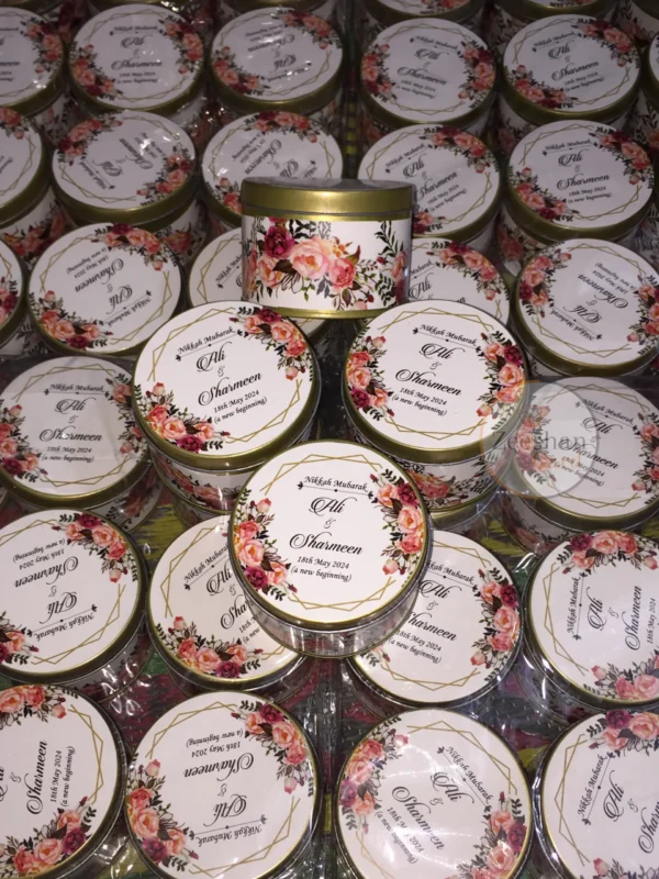 New Floral Design Tin Box - Image 2