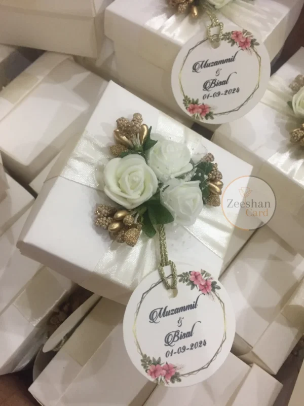 Flower Box With Tag