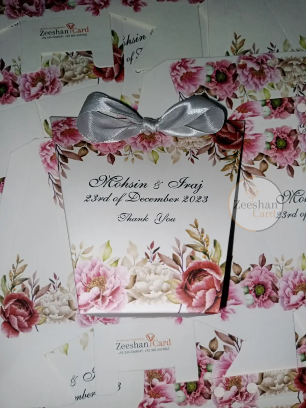 Floral Print Bid Pouch - Image 4