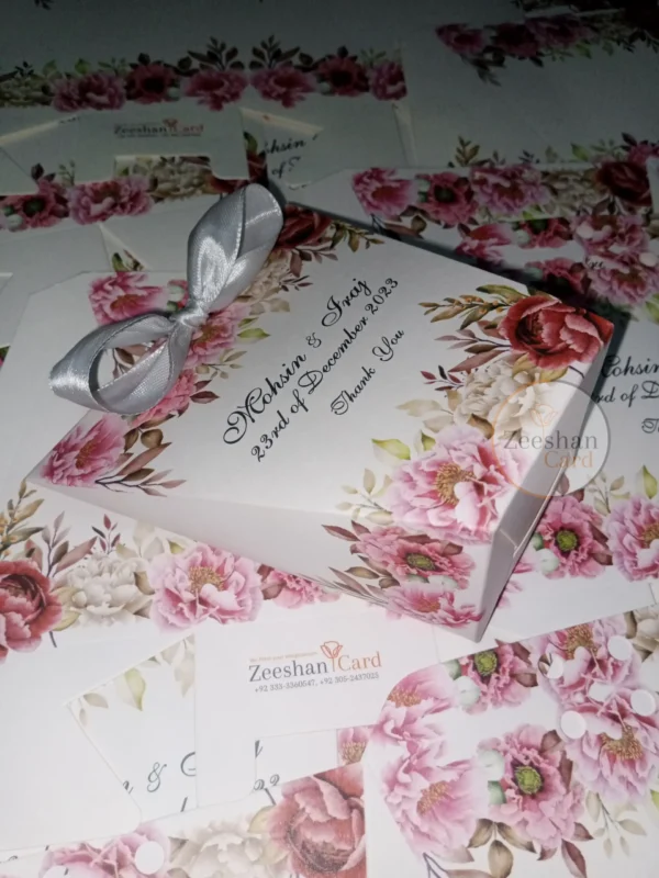 Floral Print Bid Pouch - Image 3