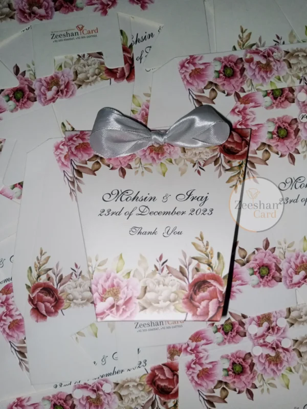 Floral Print Bid Pouch - Image 2