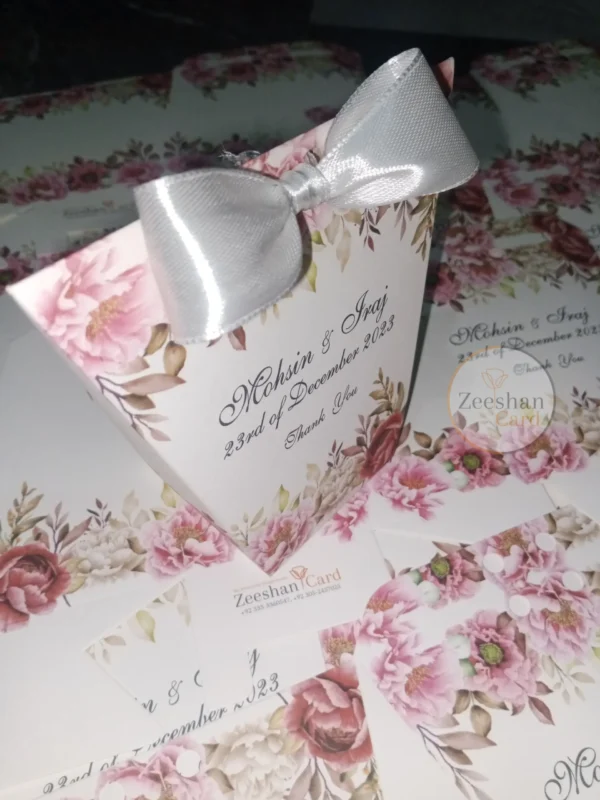 Floral Print Bid Pouch