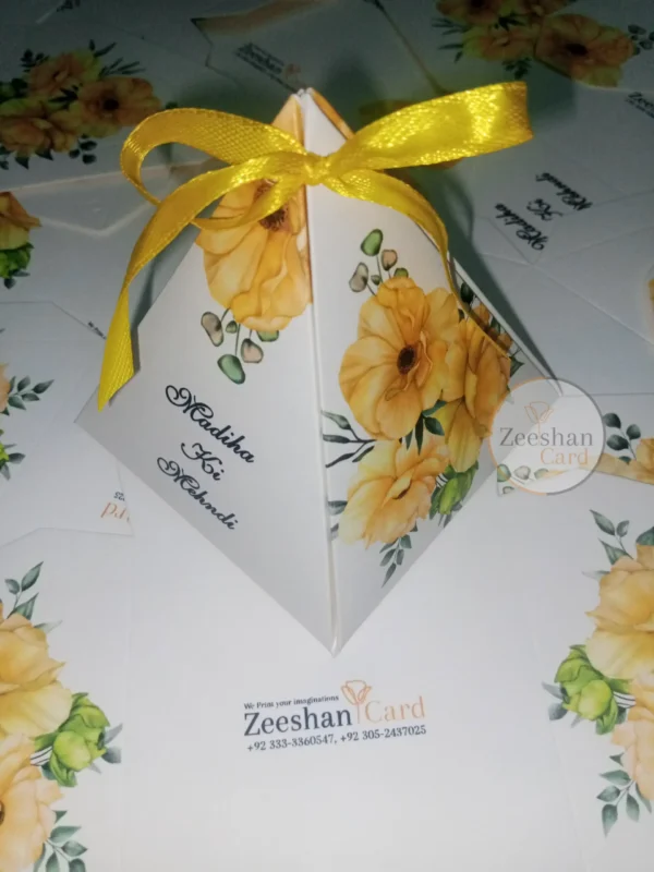 Mehdi Triangle Box With Ribbon - Image 8