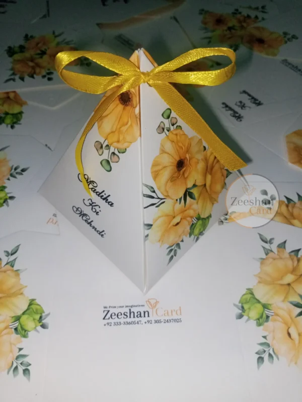 Mehdi Triangle Box With Ribbon - Image 4