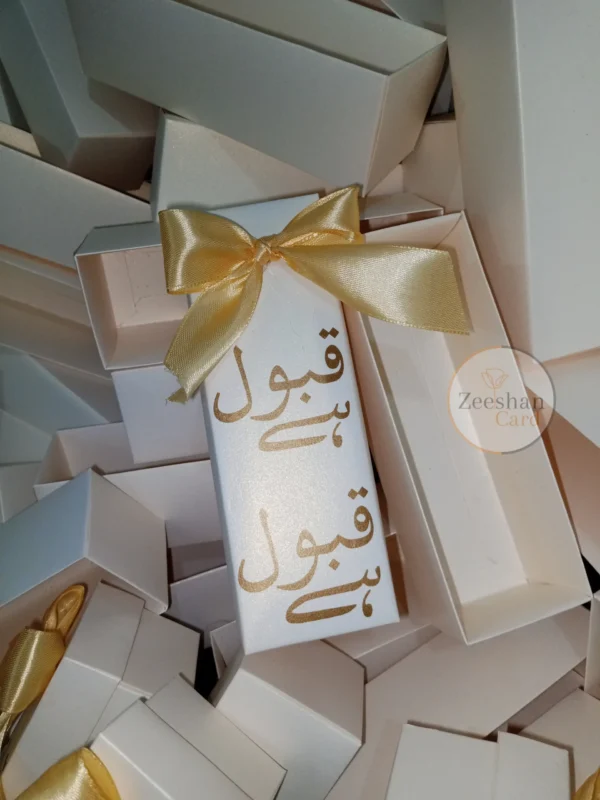Long Bid Box With Bow - Image 3