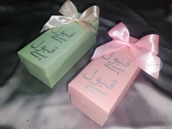 Long Bid Box With Bow - Image 5