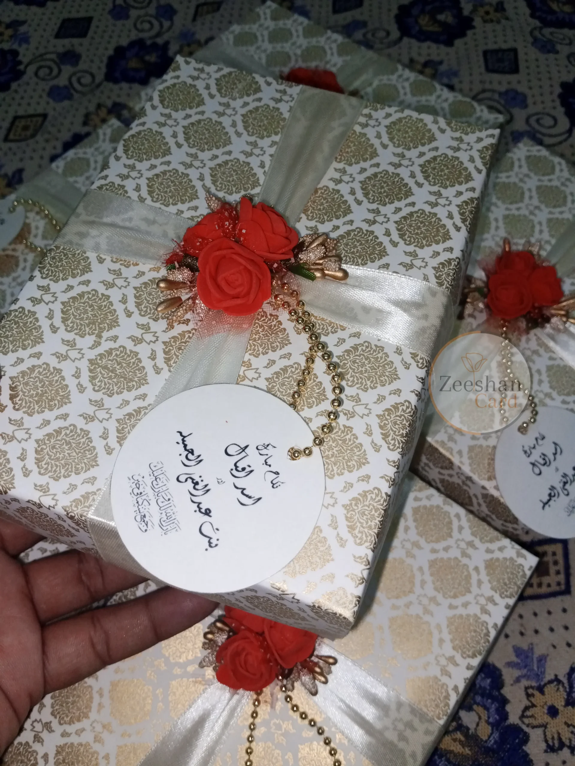 Flower Half Kg Box With Tag