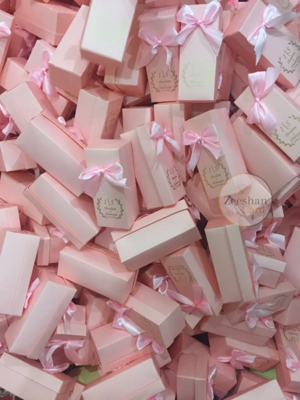 Pink Long Box With Bow - Image 4