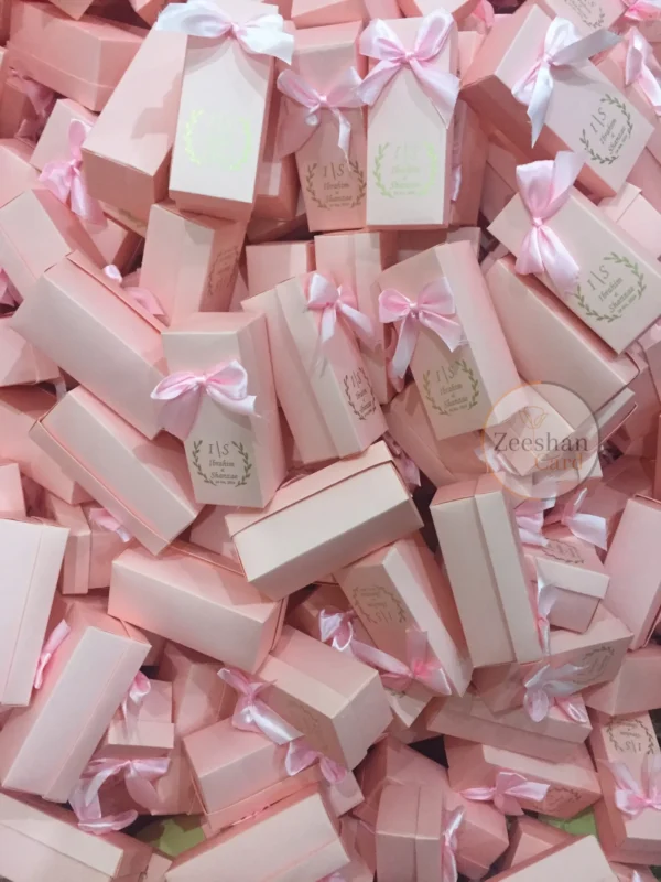 Pink Long Box With Bow - Image 5