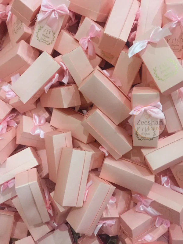 Pink Long Box With Bow - Image 2