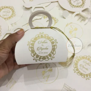 Off White Purse Bid Box