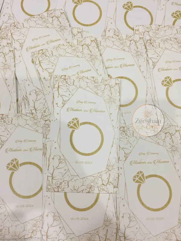 Ring Ceremony Card - Image 3