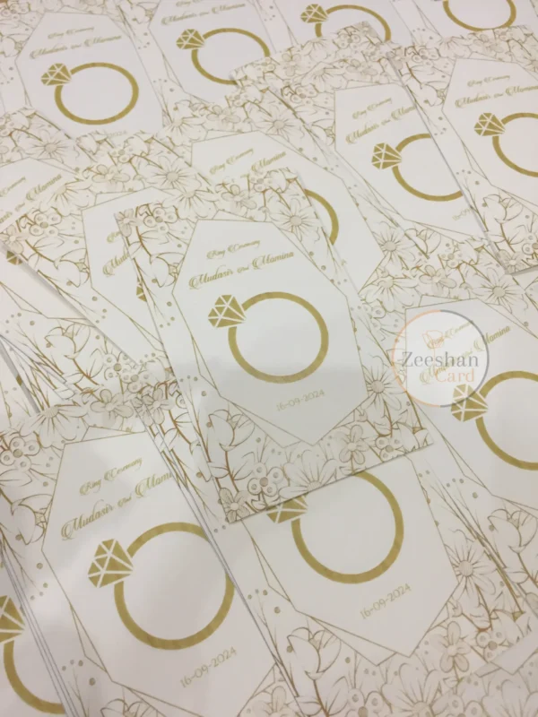 Ring Ceremony Card - Image 2