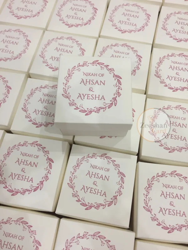 Pink Motive Design Bid Box - Image 6
